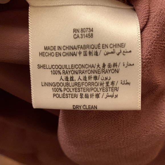 BCBG Dress, Dusty Rose, Size 4 - Picture 6 of 6